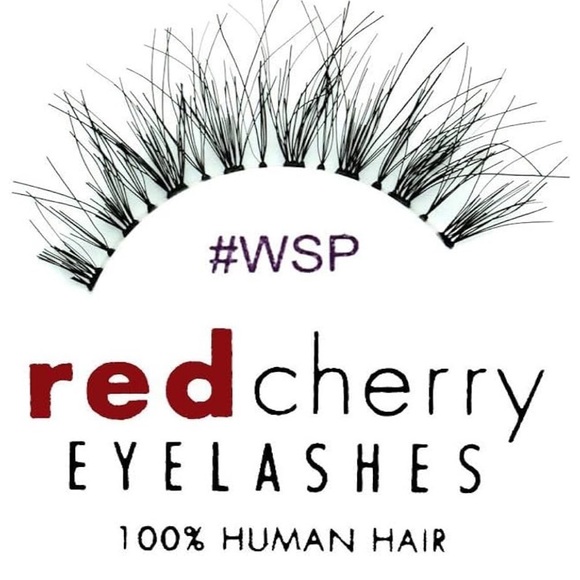 red cherry Other - 11 Pairs- Red Cherry #WSP Black Human Hair Eyelashes